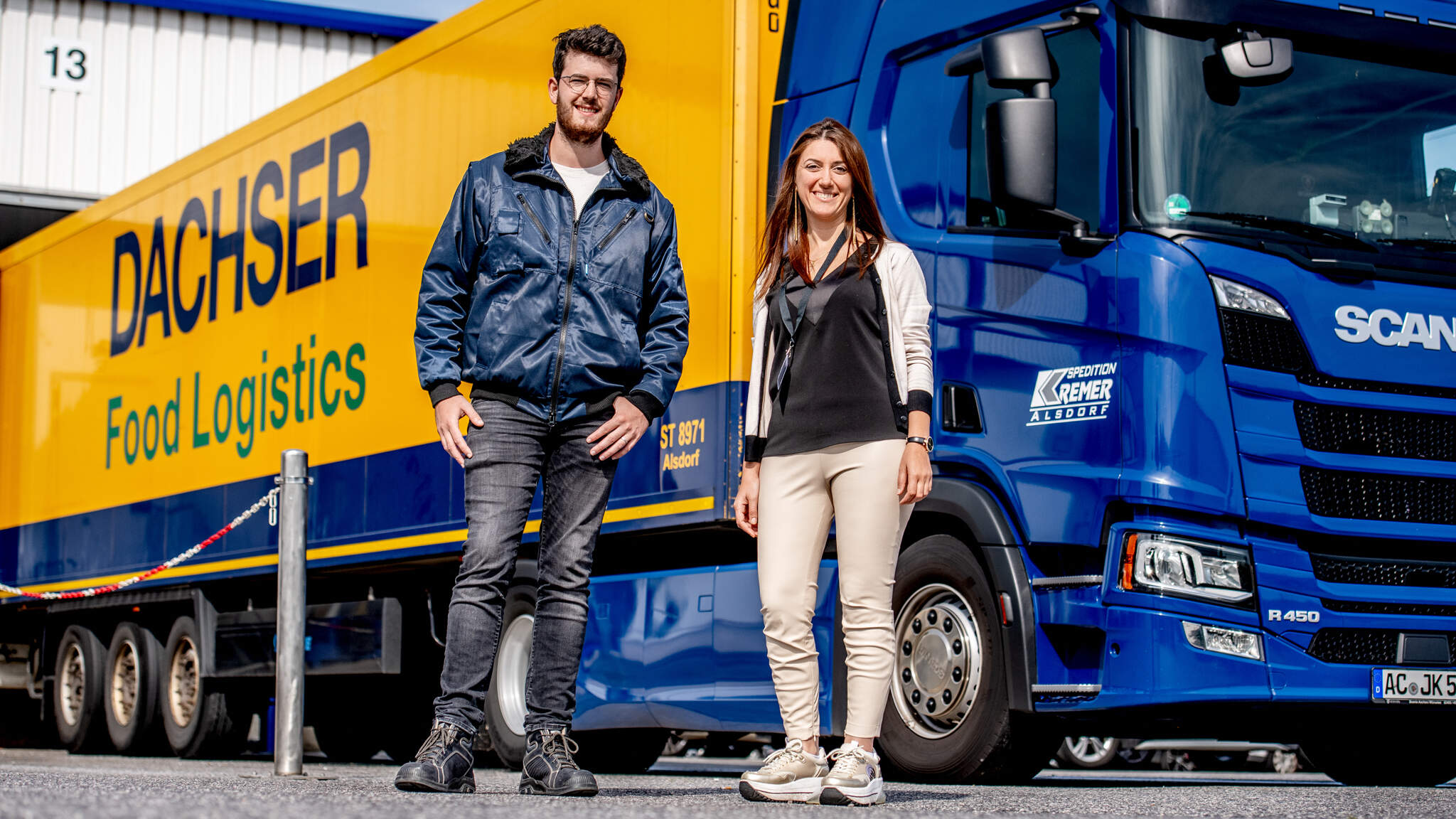 En début d'année 2022, Agral a débuté une collaboration avec DACHSER Belgium Food Logistics. Photo : Coralie Cardon