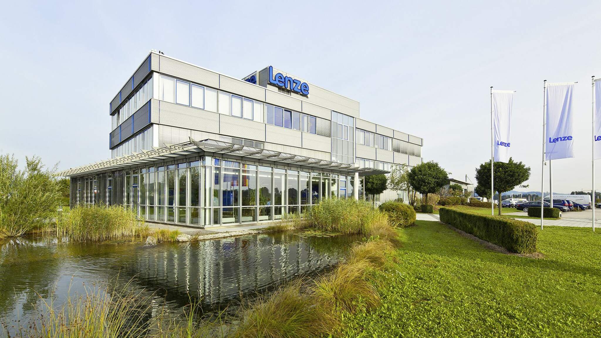 Le siège social du groupe Lenze à Asten, en Autriche. (photo : Lenze) Le siège social du groupe Lenze à Asten, en Autriche. (photo : Lenze)