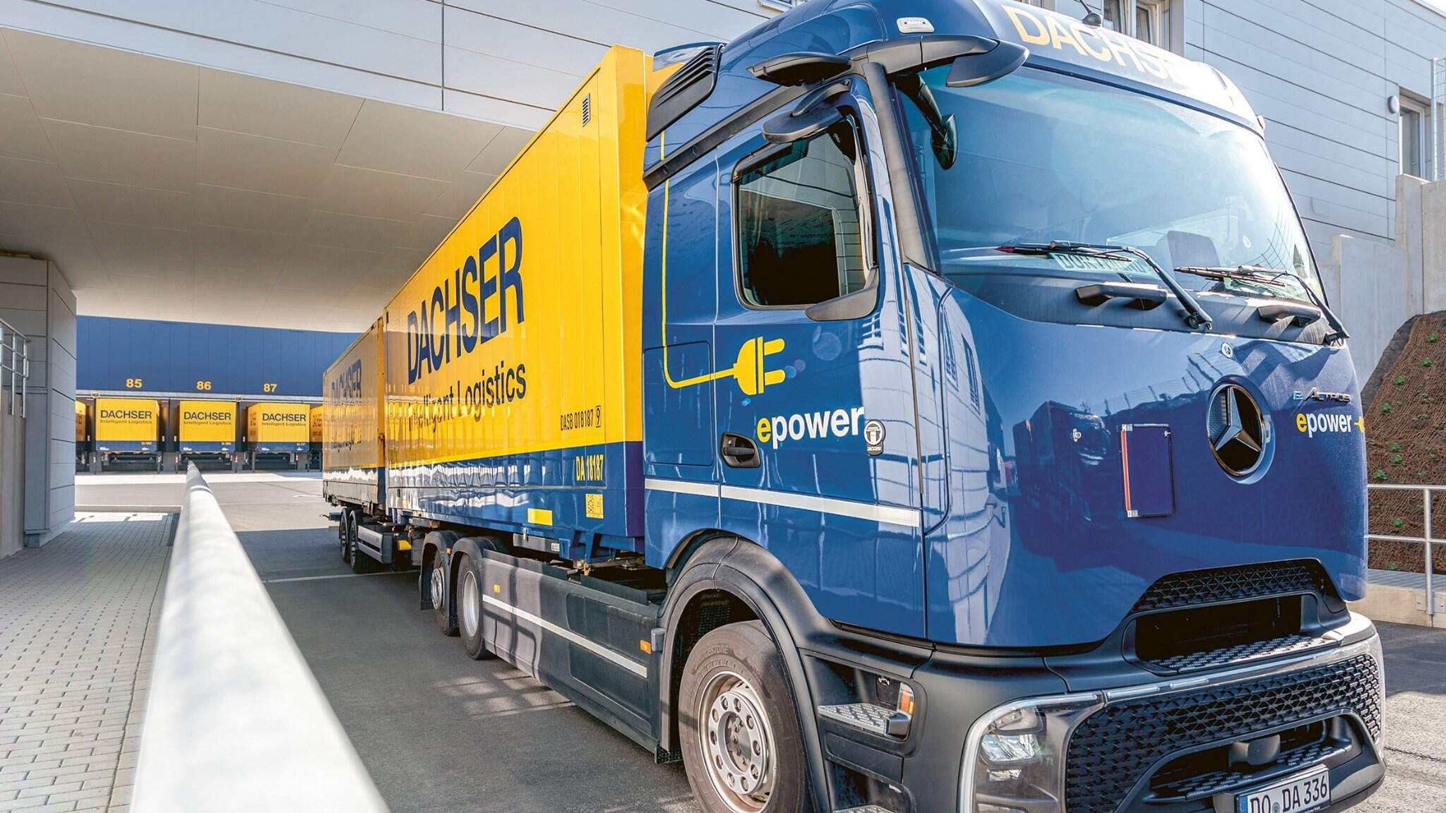 Les exigences en mati&egrave;re de construction, par exemple dans le domaine de l'e-mobilit&eacute;, d&eacute;coulent de la strat&eacute;gie globale et des processus op&eacute;rationnels de DACHSER. Photo : Helmut Bauer
 