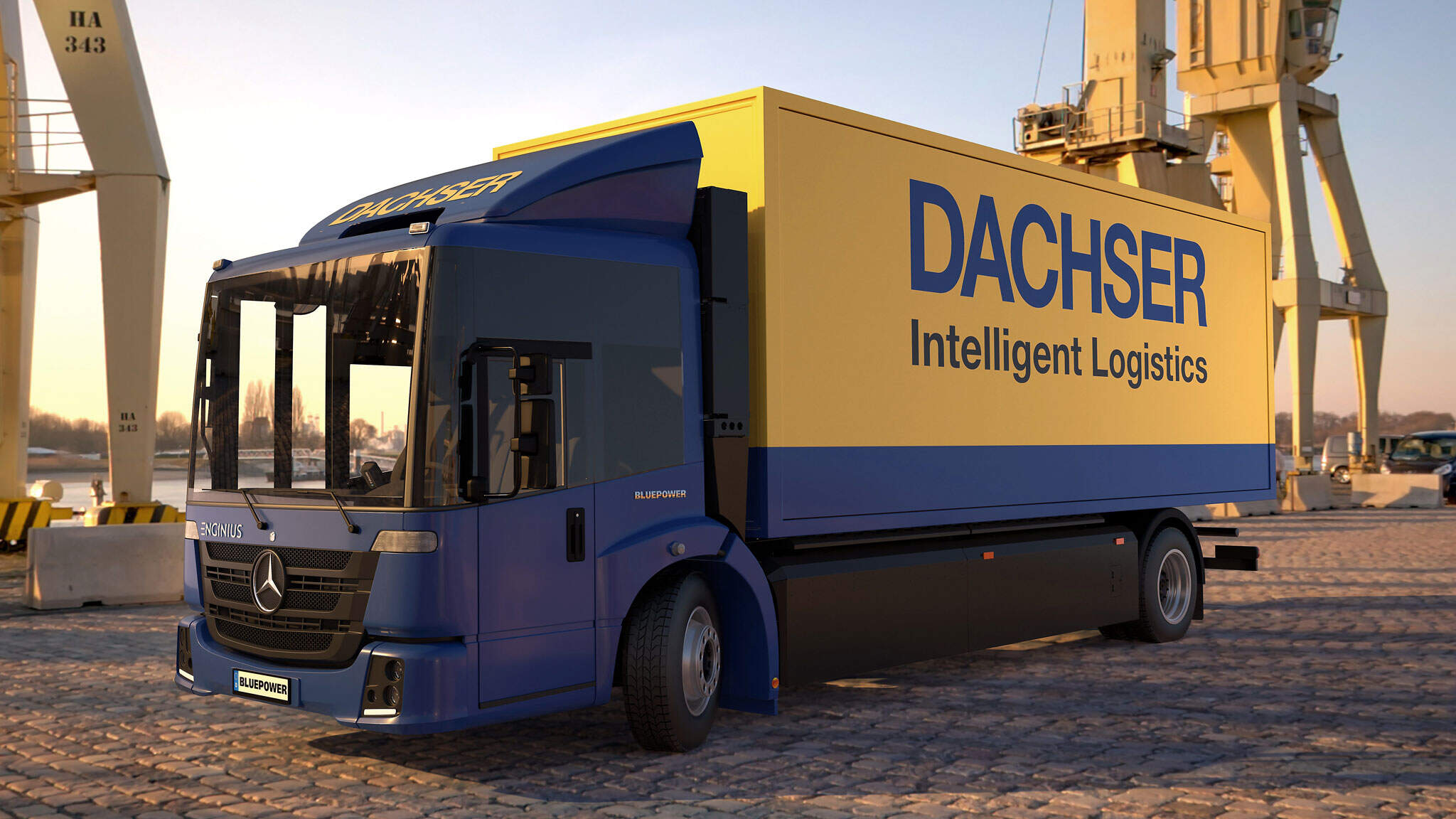 DACHSER neemt zijn eerste waterstofvrachtwagens in gebruik / Bron: Faun Gruppe DACHSER neemt zijn eerste waterstofvrachtwagens in gebruik / Bron: Faun Gruppe