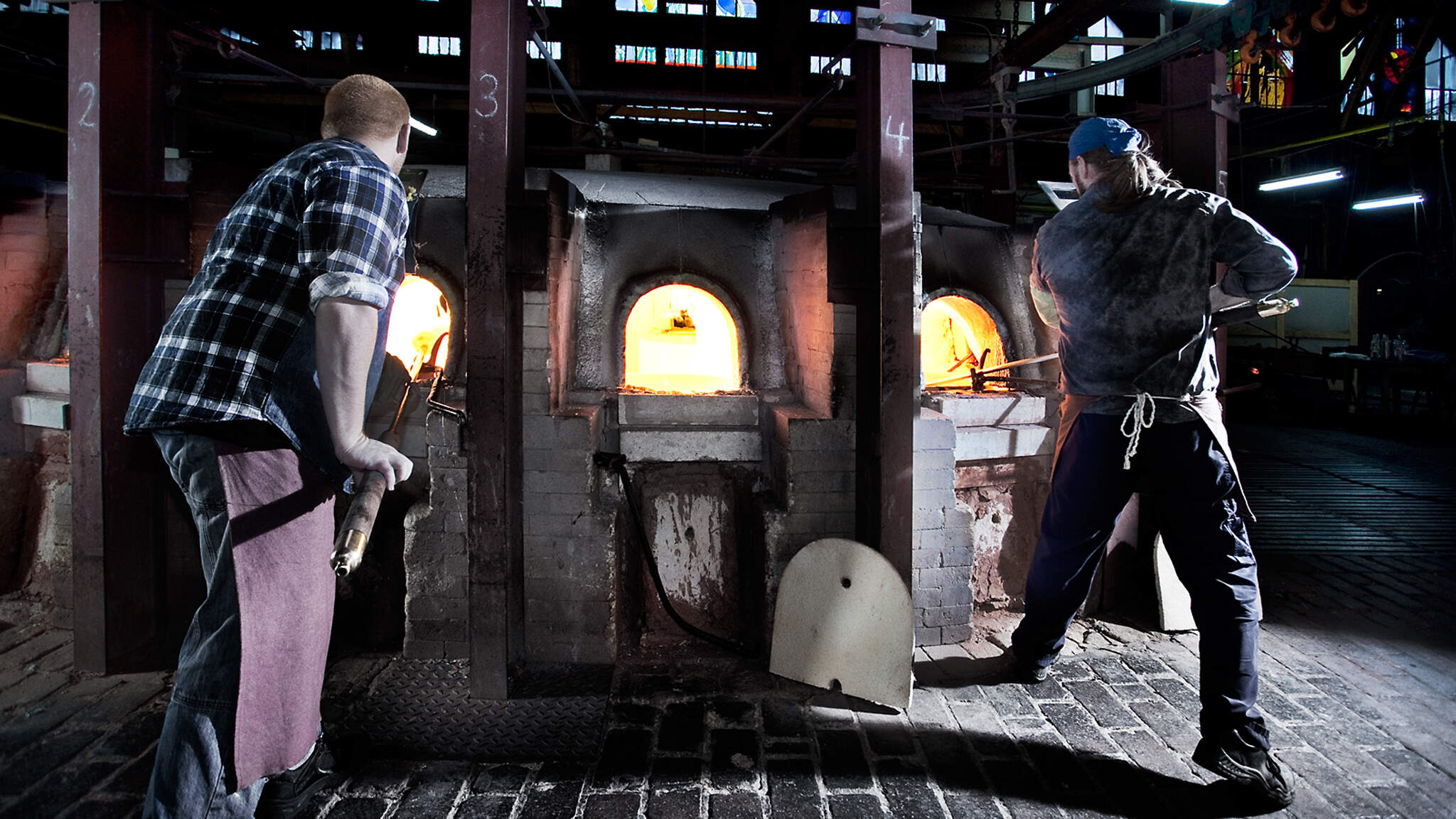 De Lamberts glasfabriek produceerde de glasplaten voor de onlangs gerenoveerde Big Ben.

.